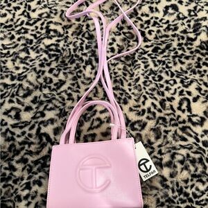 Telfar Bubblegum Pink Small Shoppers Bag - Women's Crossbody